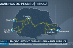 Rota Turística Caminhos do Peabiru é tema de reportagem da RPC