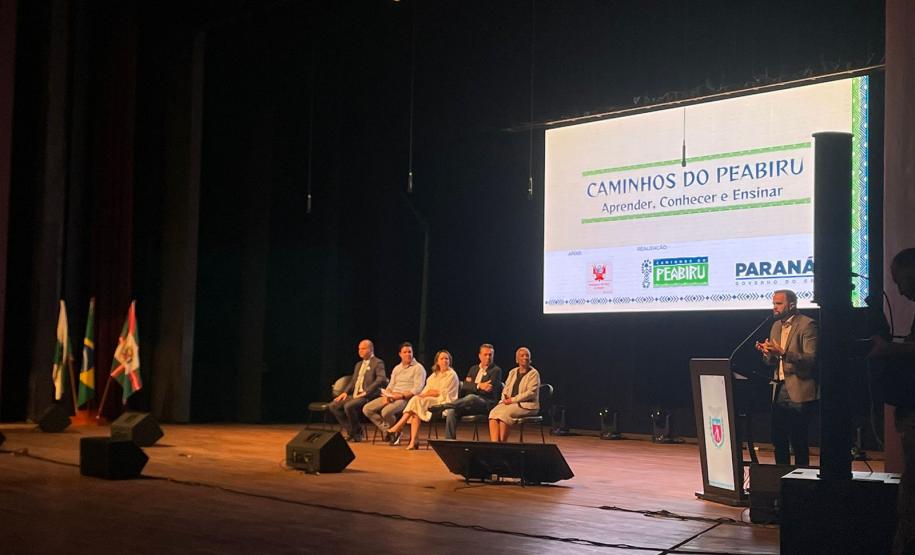 Evento Caminhos do Peabiru - Aprender, Conhecer, Ensinar