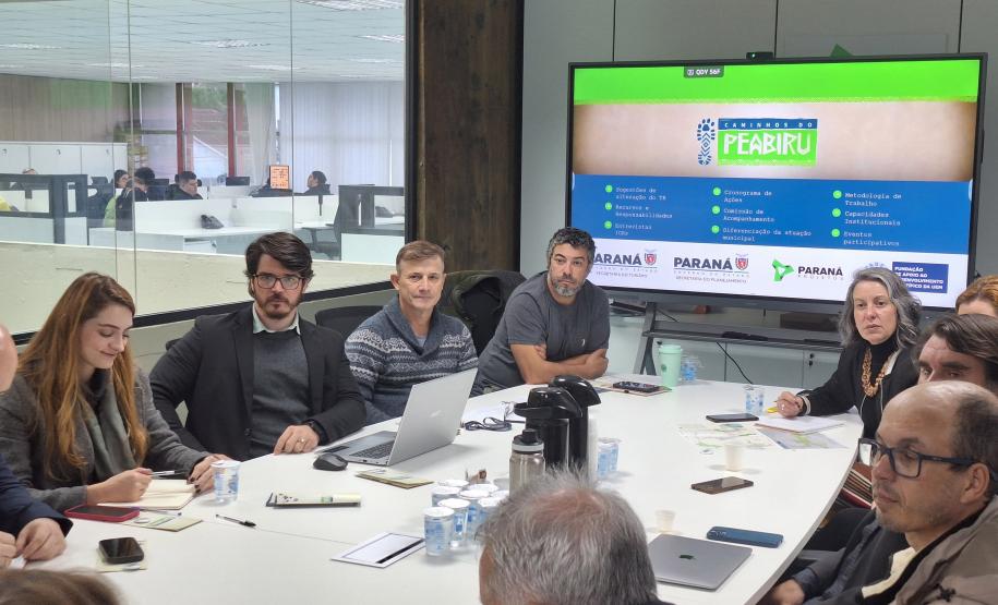 Estado faz reuniões para elaboração do plano de trabalho dos Caminhos de Peabiru