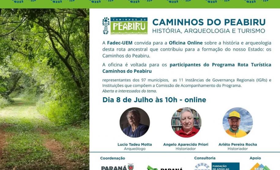 CAMINHOS DO PEABIRU - CONVITE