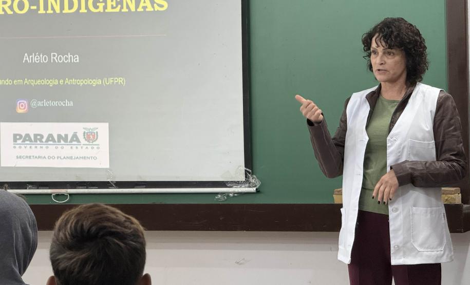 Rota Caminhos do Peabiru é apresentada a alunos de escola estadual de Fazenda Rio Grande