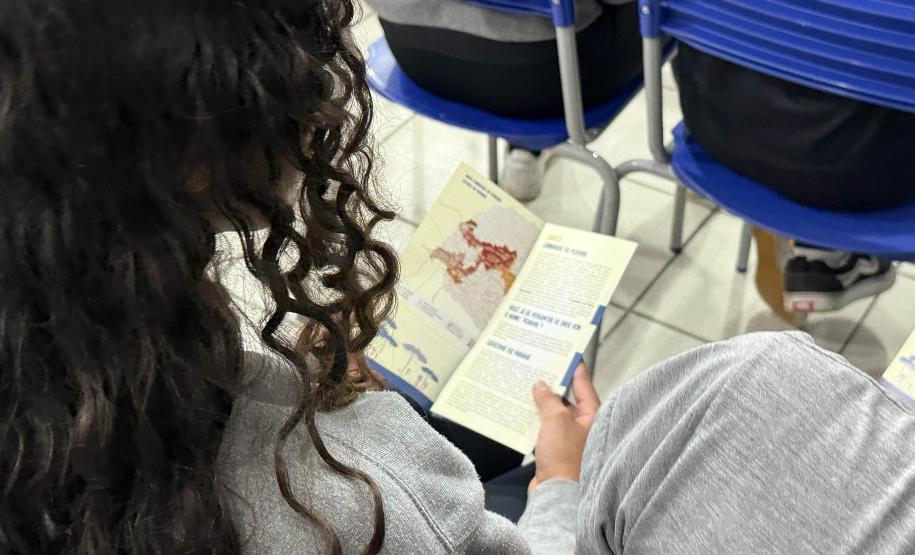 Rota Caminhos do Peabiru é apresentada a alunos de escola estadual de Fazenda Rio Grande