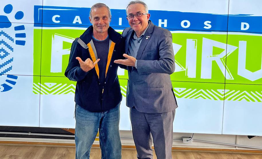 Francês que percorre Caminhos do Peabiru já acumula 50 dias na jornada