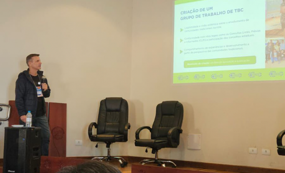 Rota Turística Caminhos do Peabiru é apresentada em encontro nacional de trilhas em Antonina